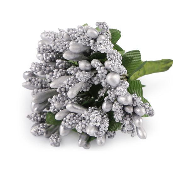 Pistile de flori buchet - Argintiu (1 Buchet)