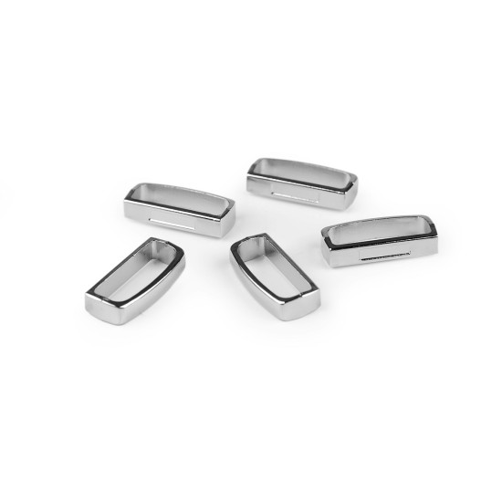 Ochi metalic de trecere 20 mm pentru genți și curele - Nichel (5 Bucăți) Ochi metalic de trecere 20 mm pentru genți și curele - Nichel (5 Bucăți)
