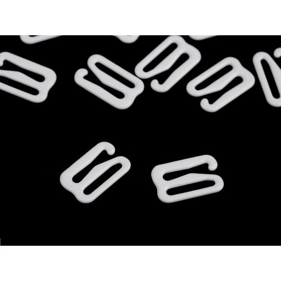 Cârlige pentru sutien 12mm - Negru (10 Bucăți)