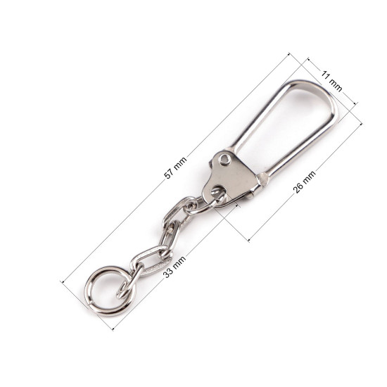 Carabina metalica cu lant - Auriu clasic (200 Bucăți)