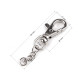 Carabina metalica orificiu 8 mm - Alamă antică (50 Bucăți)