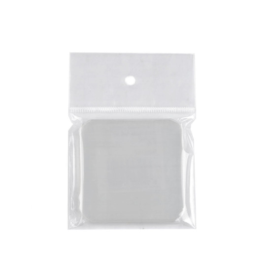 Autocolant față-verso nano transparent 5,8x5,8 cm - Transparent (5 Bucăți)