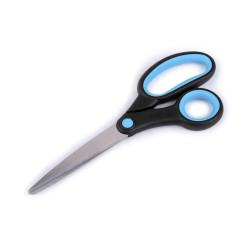 Foarfece pentru stângaci, lungime 21 cm - Albastru delta (1 Bucată)