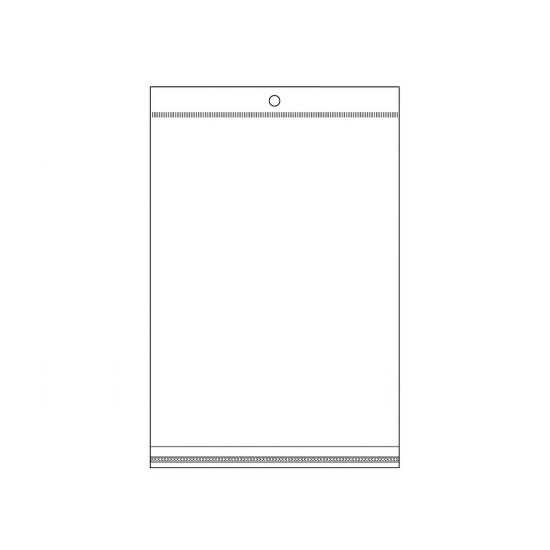 Pungi cu clapetă adezivă și agățătoare 26,5x40 cm - Transparent (1000 Bucăți) Pungi cu clapetă adezivă și agățătoare 26,5x40 cm - Transparent (1000 Bucăți)