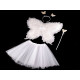 Costum de carnaval - zână, aripi de pene - Roz deschis (1 Set) Costum de carnaval - zână, aripi de pene - Roz deschis (1 Set)