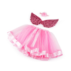 Costum de carnaval - zână - Roz deschis (1 Set)