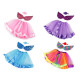 Costum de carnaval - zână - Violet (4 Seturi) Costum de carnaval - zână - Violet (4 Seturi)