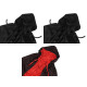 Manta de carnaval cu gluga - Negru (1 Set) Manta de carnaval cu gluga - Negru (1 Set)