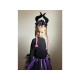 Costum de carnaval - regina magiei negre - Violet (1 Set) Costum de carnaval - regina magiei negre - Violet (1 Set)