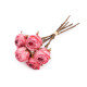 Buchet vintage de trandafiri artificiali - Roz somon deschis (6 Buchete) Buchet vintage de trandafiri artificiali - Roz somon deschis (6 Buchete)