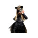 Costum de carnaval - pisica - Alb (1 Set) Costum de carnaval - pisica - Alb (1 Set)
