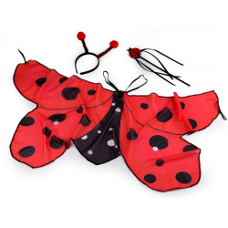 Costum de carnaval - gargarita - Roșu (1 Set)