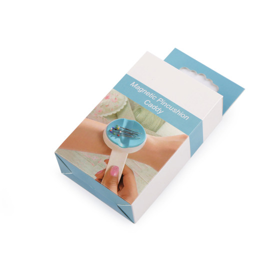 Magnet de mana pentru ace - Albastru azur (5 Bucăți) Magnet de mana pentru ace - Albastru azur (5 Bucăți)