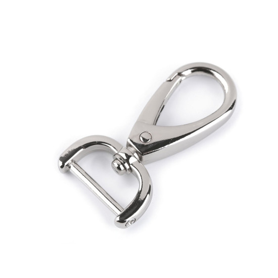 Carabina metalica cu șurub 19 mm - Nichel negru (30 Bucăți) Carabina metalica cu șurub 19 mm - Nichel negru (30 Bucăți)