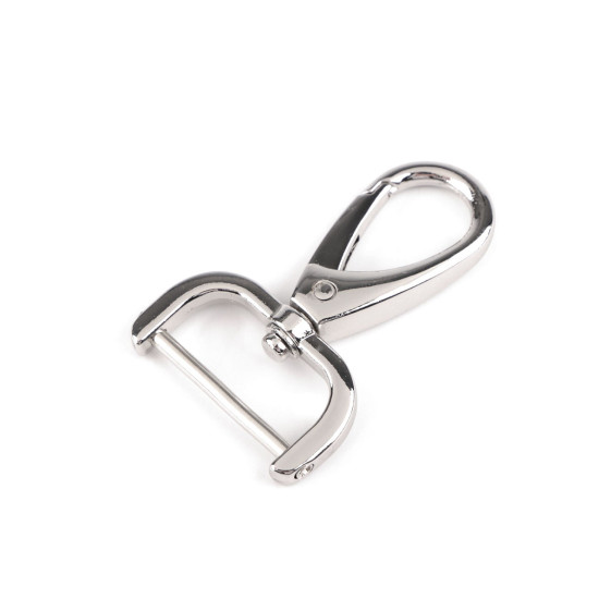 Carabina metalica cu șurub 26 mm - Nichel negru (10 Bucăți) Carabina metalica cu șurub 26 mm - Nichel negru (10 Bucăți)