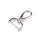 Carabina metalica cu șurub 26 mm - Nichel negru (10 Bucăți) Carabina metalica cu șurub 26 mm - Nichel negru (10 Bucăți)