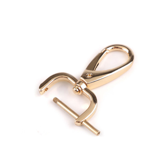 Carabina metalica cu șurub 26 mm - Nichel negru (10 Bucăți) Carabina metalica cu șurub 26 mm - Nichel negru (10 Bucăți)