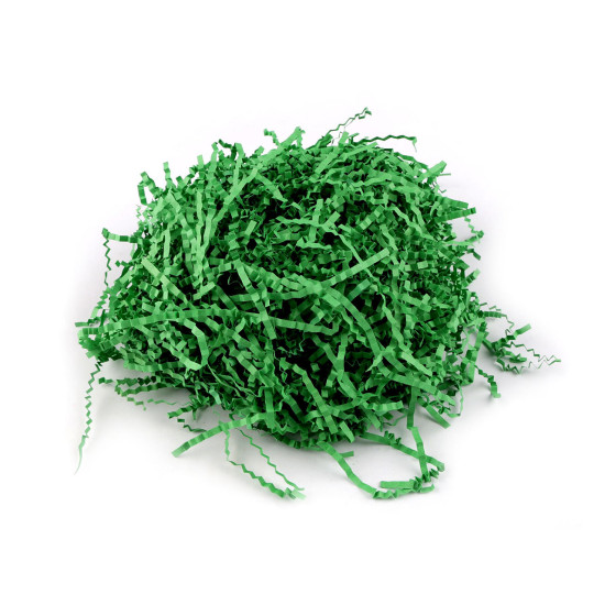 Hartie decorativa iarba 30 g ondulata - Crem deschis (3 Saci)