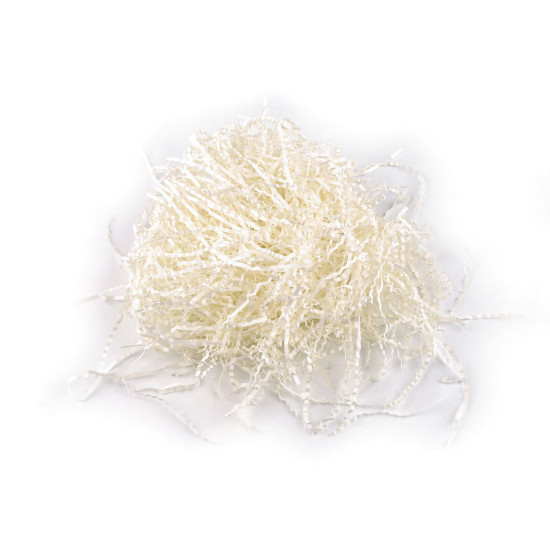 Iarba de hartie decorativa 1 kg - Crem deschis (4 Saci) Iarba de hartie decorativa 1 kg - Crem deschis (4 Saci)
