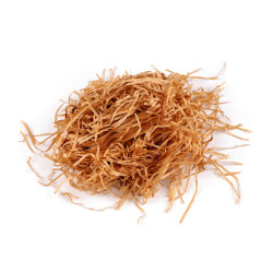 Iarba de hartie decorativa 1 kg - Maro natural (1 Sac)