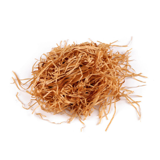 Iarba de hartie decorativa 1 kg - Crem deschis (1 Sac)