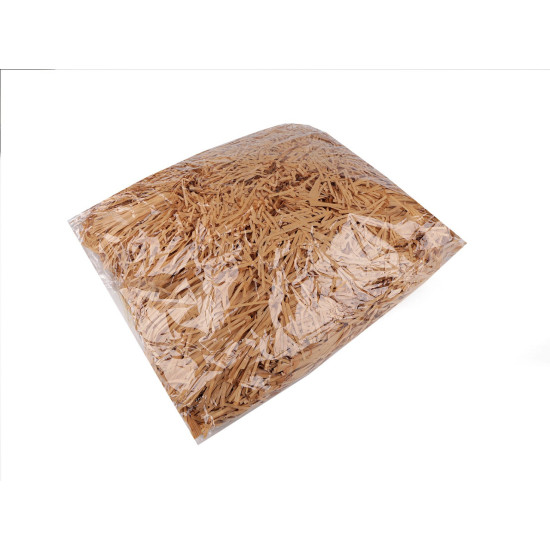 Iarba de hartie decorativa 1 kg - Crem deschis (1 Sac)