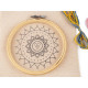 Kit de broderie cu motiv preimprimat, mandala - Conform imaginii (1 Set) Kit de broderie cu motiv preimprimat, mandala - Conform imaginii (1 Set)