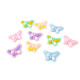 Fluture din silicon 3d de lipit mix de culori - Mix (10 Bucăți) Fluture din silicon 3d de lipit mix de culori - Mix (10 Bucăți)
