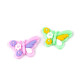 Fluture din silicon 3d de lipit mix de culori - Mix (10 Bucăți) Fluture din silicon 3d de lipit mix de culori - Mix (10 Bucăți)