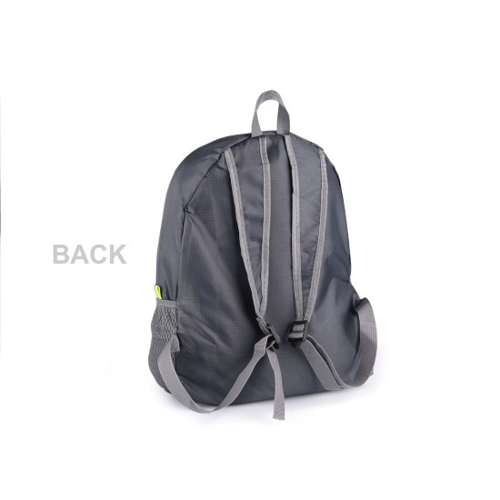 Rucsac usor pliabil 37x41 cm - Negru (1 Bucată) Rucsac usor pliabil 37x41 cm - Negru (1 Bucată)