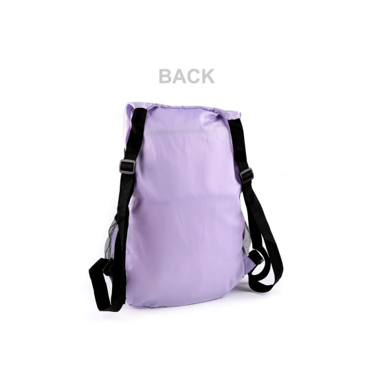 Rucsac usor pliabil 32x39 cm - Roz pudrat (1 Bucată) Rucsac usor pliabil 32x39 cm - Roz pudrat (1 Bucată)