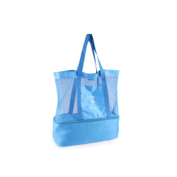 Geanta usoara cu cutie termica 42x41 cm - Albastru azur (1 Bucată)