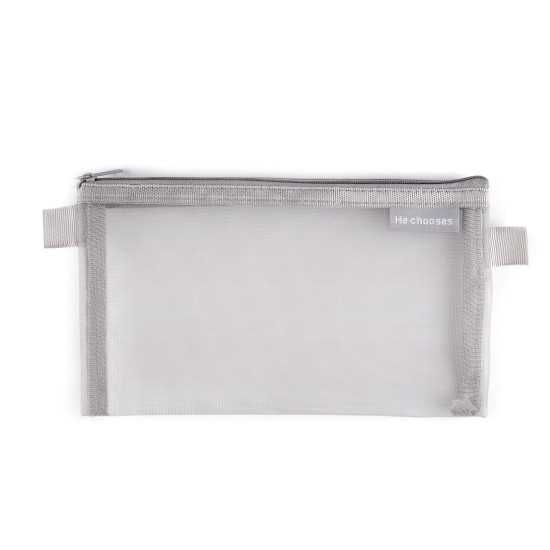 Etui / portofel plasa 20x12 cm - Albastru deschis (1 Bucată) Etui / portofel plasa 20x12 cm - Albastru deschis (1 Bucată)
