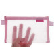 Etui / portofel plasa 20x12 cm - Albastru deschis (1 Bucată) Etui / portofel plasa 20x12 cm - Albastru deschis (1 Bucată)