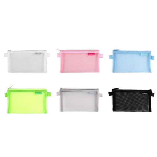 Etui / portofel plasa 20x12 cm - Albastru deschis (1 Bucată) Etui / portofel plasa 20x12 cm - Albastru deschis (1 Bucată)