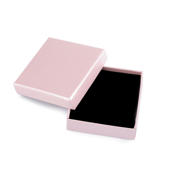 Cutie de bijuterii 9x9 cm - Negru (1 Bucată) Cutie de bijuterii 9x9 cm - Negru (1 Bucată)