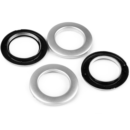 Ocheți pentru perdele și draperii interior ø42 mm - Alb (300 Seturi) Ocheți pentru perdele și draperii interior ø42 mm - Alb (300 Seturi)