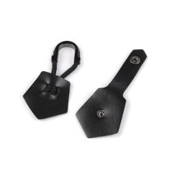 Inchizatoare vestimentara design - Negru (1 Pereche)