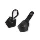 Inchizatoare vestimentara design - Negru (1 Pereche)