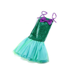 Costum de carnaval - sirena - Verde marin (1 Bucată)