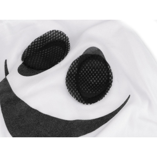 Costum de carnaval fantomă - Alb (3 Bucăți)
