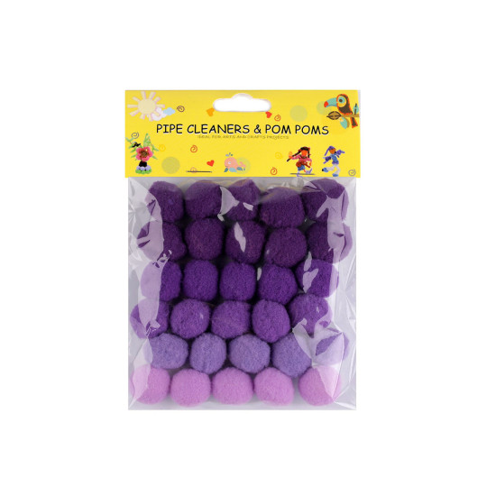Pompoane mix culori ø20 mm - Roz (1 Sac) Pompoane mix culori ø20 mm - Roz (1 Sac)