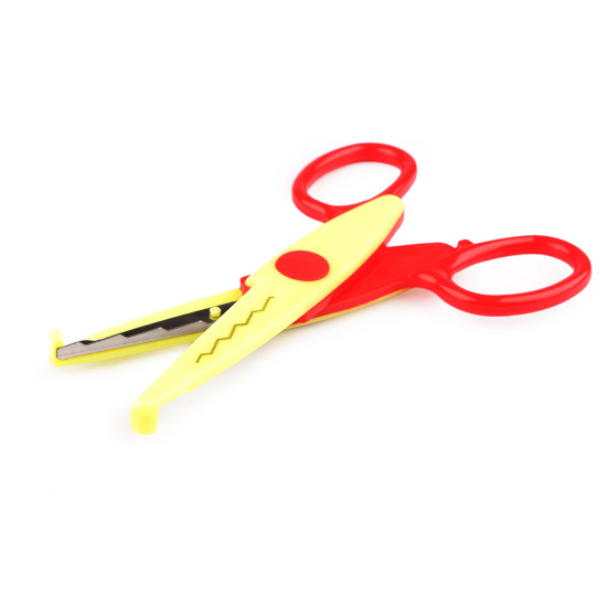 Foarfece pentru copii, lungime 13 cm - Roz neon (1 Bucată) Foarfece pentru copii, lungime 13 cm - Roz neon (1 Bucată)