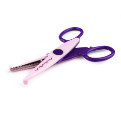Foarfece pentru copii, lungime 13 cm - Roz foarte deschis (1 Bucată)