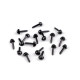 Nas pentru figurine 4x5 mm - Negru (480 Bucăți) Nas pentru figurine 4x5 mm - Negru (480 Bucăți)