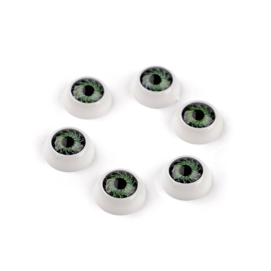 Ochi din plastic ø12 mm - Albastru delta (120 Bucăți) Ochi din plastic ø12 mm - Albastru delta (120 Bucăți)