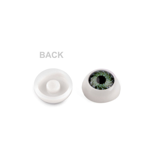 Ochi din plastic ø12 mm - Albastru delta (120 Bucăți) Ochi din plastic ø12 mm - Albastru delta (120 Bucăți)