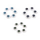 Ochi din plastic ø12 mm - Albastru delta (120 Bucăți) Ochi din plastic ø12 mm - Albastru delta (120 Bucăți)