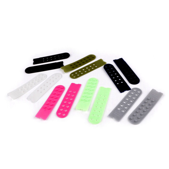 Banda de fixare / scurtator pentru sepci latime de 20 mm - Albastru închis (10 Perechi)