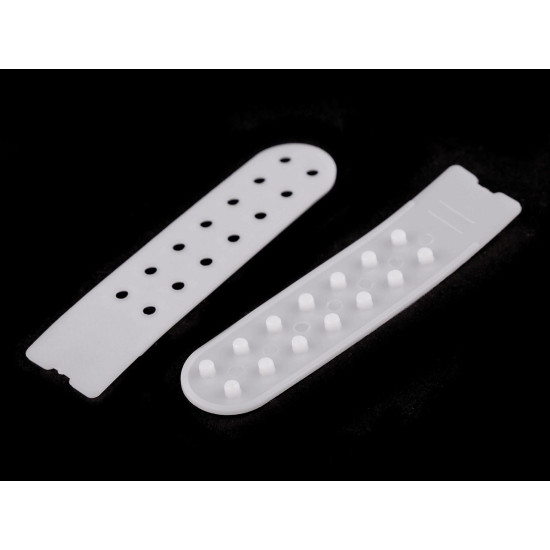 Banda de fixare / scurtator pentru sepci latime de 20 mm - Albastru închis (10 Perechi)